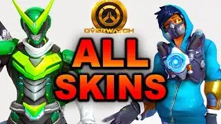 Overwatch Anniversary Event All Skins, Emotes, Sprays, Voice Lines (Sentai Genji, Cyberninja Hanzo)