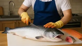 This Guy Fillets Trout Better Than a Chef &ndash; Market Fish Skill