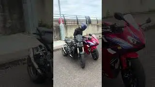 Honda CB650R vs CBR650R 🔥 #cb650r #shorts #trending #bike #youtubeshorts #biker #motorcycle