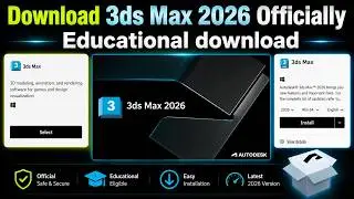 Download 3ds Max 2026 | Student Download 