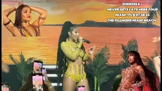 Shenseea’s Never Gets Late Here Tour Vlog || 7.27.24 || Miami , FL
