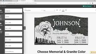 Online Monument Design Drawing Program Borth Memorials - Sleepy Eye, Mn