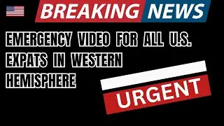 ЭКСТРЕННОЕ ВИДЕО ДЛЯ АМЕРИКАНСКИХ ЭКСПАНСОРОВ В ЗАПАДНОМ ПОЛЕ