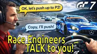В Gran Turismo 7 гоночные инженеры общаются с вами в игре.