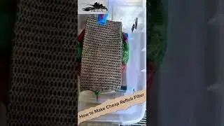 HOW TO MAKE CHEAP REFTUB/TRAPOND/POOL FILTER