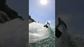 Quando seu amigo pega a melhor onda do dia... #shorts #bodyboard #bodyboarding #pov #gopro #surf