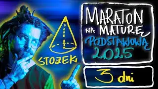 NAJWAŻNIEJSZE zadanie ze STOŻKA🚀Za 3 dni matura❗️MARATON MATURZYSTY 2025