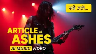 Article of Ashes | Nepali Nu-Metal Song (Official Visualizer) | The Wall of Blame