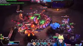Heroes of the Storm: NEVER GIVE UP! NEVER SURRENDER!