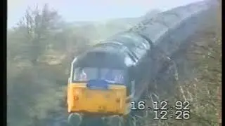 Wensleydale Lament - 'last' passenger train 2 January 1993