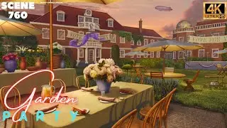 June's Journey Scene 760 Vol 3 Ch 2 Garden Party *Full Mastered Scene* 4K
