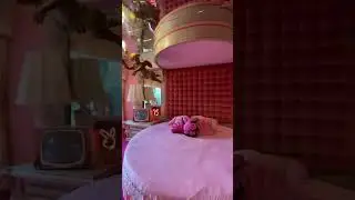 pink bedroom aesthetic #barbie girl #tranquil decor💥 #shorts