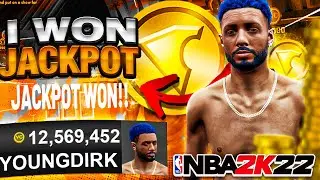 I WON THE 12 MILLION VC JACKPOT on NBA 2K22! *LIVE REACTION*