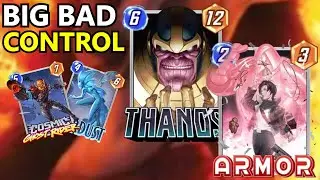 MARVEL SNAP INDONESIA - DECK CONTROL YANG LEBIH BAIK DARI CONTROL SERA!! THANOS CONTROL DECK
