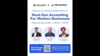 KITAABH AND VMP INFOTECH ACCOUNTING SOFTWARE FOR STARTUPS AND SMES WITH CLOUD SOLUTIONS AND MOBILE