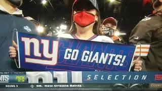 The Giants draft Aaron Robinson at #71