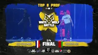 Kid Colombia VS Volodya ✘ SOLO 1/4 final ✘ White Wolf Battle 2018