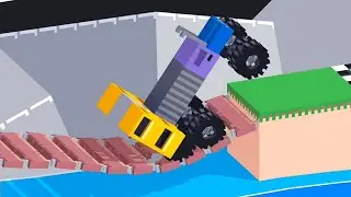 Fancade Drive Mad Monster Truck All New Levels Gameplay Android,iOS 97I6HGCD #androidgames #iosgames