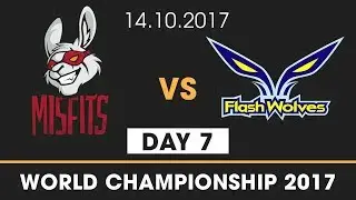 MSF vs FW Highlights [World Championship 2017] Misfits vs Flash Wolves