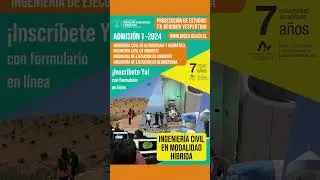 Matric&uacute;late en nuestras carreras en r&eacute;gimen vespertino #usach #universidad