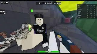 Playing some fps game