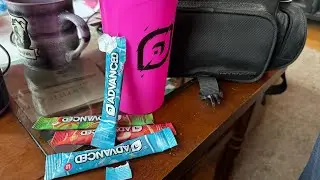 First ever supplement taste test, AdvancedGG energy Ramune flavor