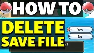 HOW TO DELETE SAVE in Pokemon Sun and Moon