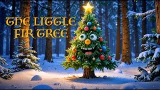THE LITTLE FIR TREE / a winter story / save the forest / cartoon for children