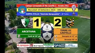 Arcetana - Terre di Castelli 1-2