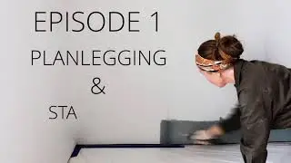 Nytt soverom, oppussing p&aring; sm&aring;bruket. Episode 1, planlegging og startskudd