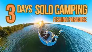 3 DAYS SOLO CAMPING - Mud crabs, Flathead PARADISE
