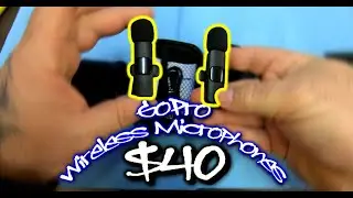 Go Pro Hero 9 Wireless Microphones. 40 dollar Amazon special. Audio better than previous videos?
