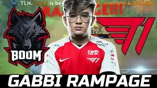 GABBI GABBI RAMPAGE - T1 VS BOOM GAME 3 DPC SEA 2022 REGIONAL FINALS