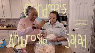 Grandma's Ambrosia Salad Recipe | Easy Thanksgiving Side Dish
