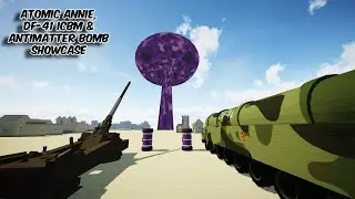 MCHeli Overdrive Nuclear Weapons Showcase + Antimatter Bomb from JamesH2's NTM Fork
