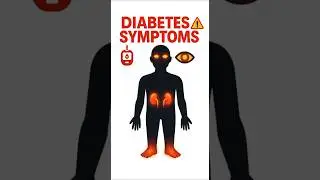 diabetes symptoms #shorts #health #dailyhealthtips
