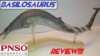 PNSO Basilosaurus Review!! Huge vinyl model!!