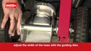 ROLLY mobile rolling fire hose winder (single style coiling)