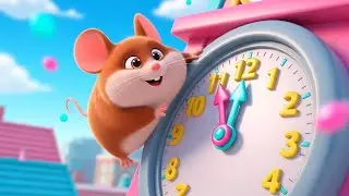 Little Mouse Races Against the Clock Tower ⏰🐭 | Fun Time Adventure for Kids