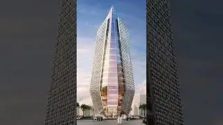 amazing high-rise building design #building #design #architecture #architectural #plan #shortvideo
