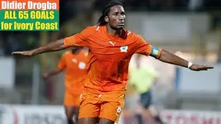 Didier Drogba ◉ All 65 Goals for Ivory Coast 🇨🇮
