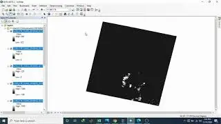Layer stack_ Layer stacking of multilayers of satellite images using ArcGIS...