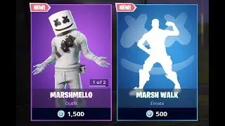 Fortnite item shop Jan 31st | MARSHMELLO set skin, DJ BOP skin! DROP THE BASS dance!