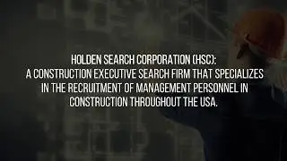 Construction Recruiter -Construction Executive Recruiter video