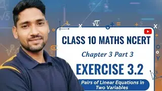 Class 10 maths NCERT chapter 3.2 cbse up board 