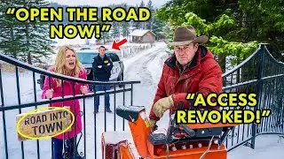 HOA Karen Shut Down My Snowblower at 6 AM — So I Blocked Their Only Way to Town | Echo Stories