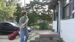 Cover Your Eyes:  The Destruction of a Toy Guitar