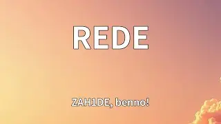 ZAH1DE, benno! - REDE (Lyrics)