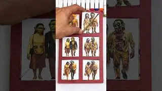 Italian Brainrot Pregnant By Another - Simple Vs Zombie Cardboard Puzzle 🧩 #italianbrainrot