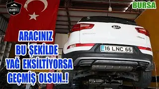 ARABA YAĞ EKSİLTİYOR DEDİ SORUN NE ÇIKTI! (Kia Sportage Motor Krank Keçesi ve Baskı Balata Değişimi)